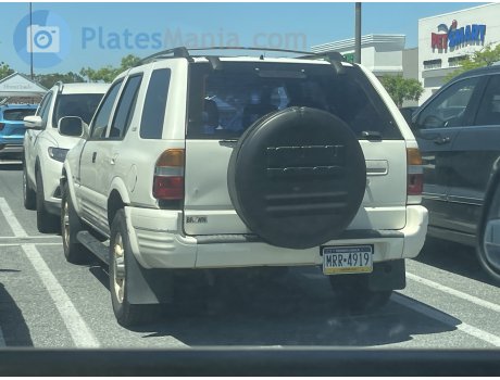 MRR-4919, Isuzu Rodeo