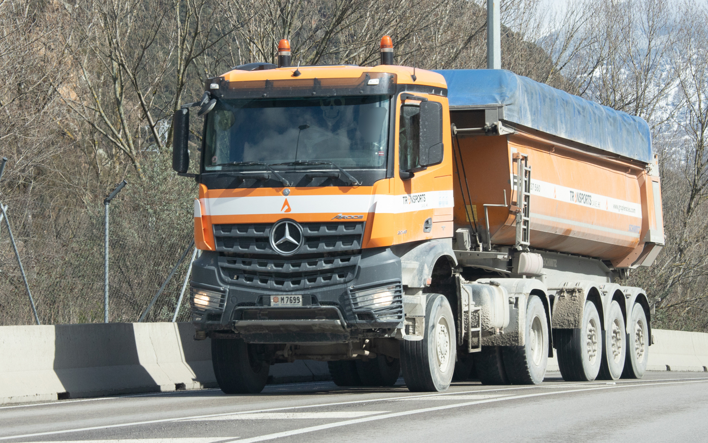 M 7699, Mercedes-Benz Arocs 1st gen, 2013–