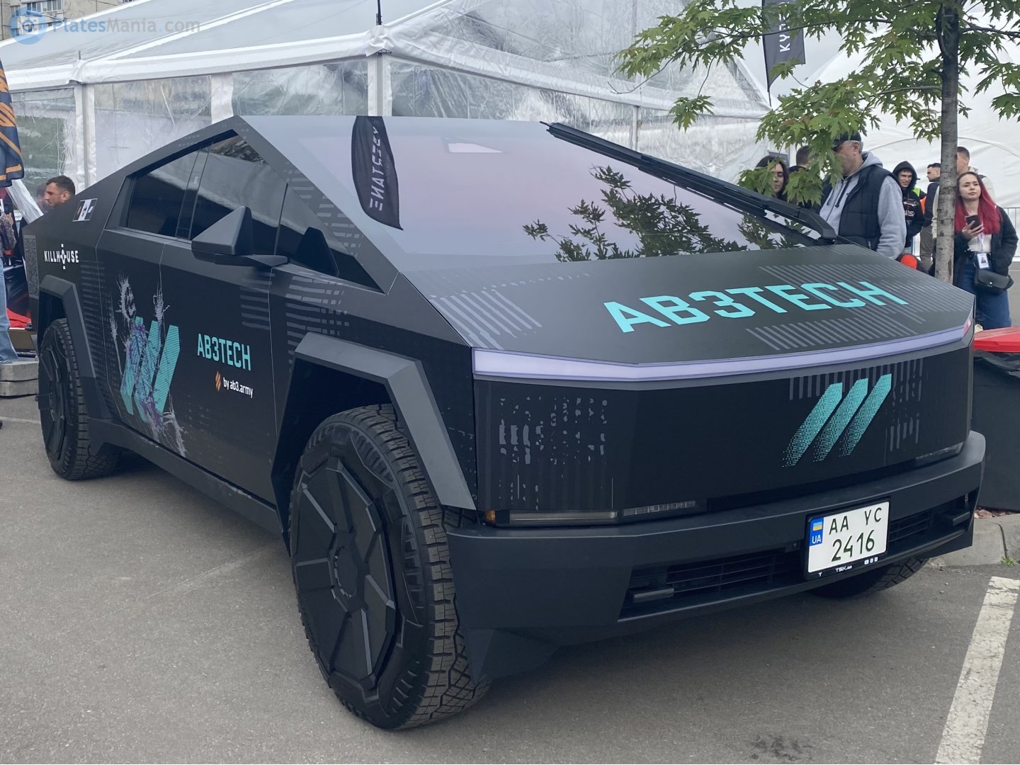 AA 2416 YC, Tesla Cybertruck 1st gen, 2023–