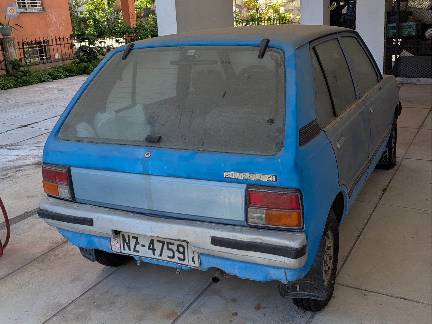 NZ-4759, Suzuki Alto 2nd gen 5-door Hatch (CA71), 1984–1988 (–1993 for EU-market)