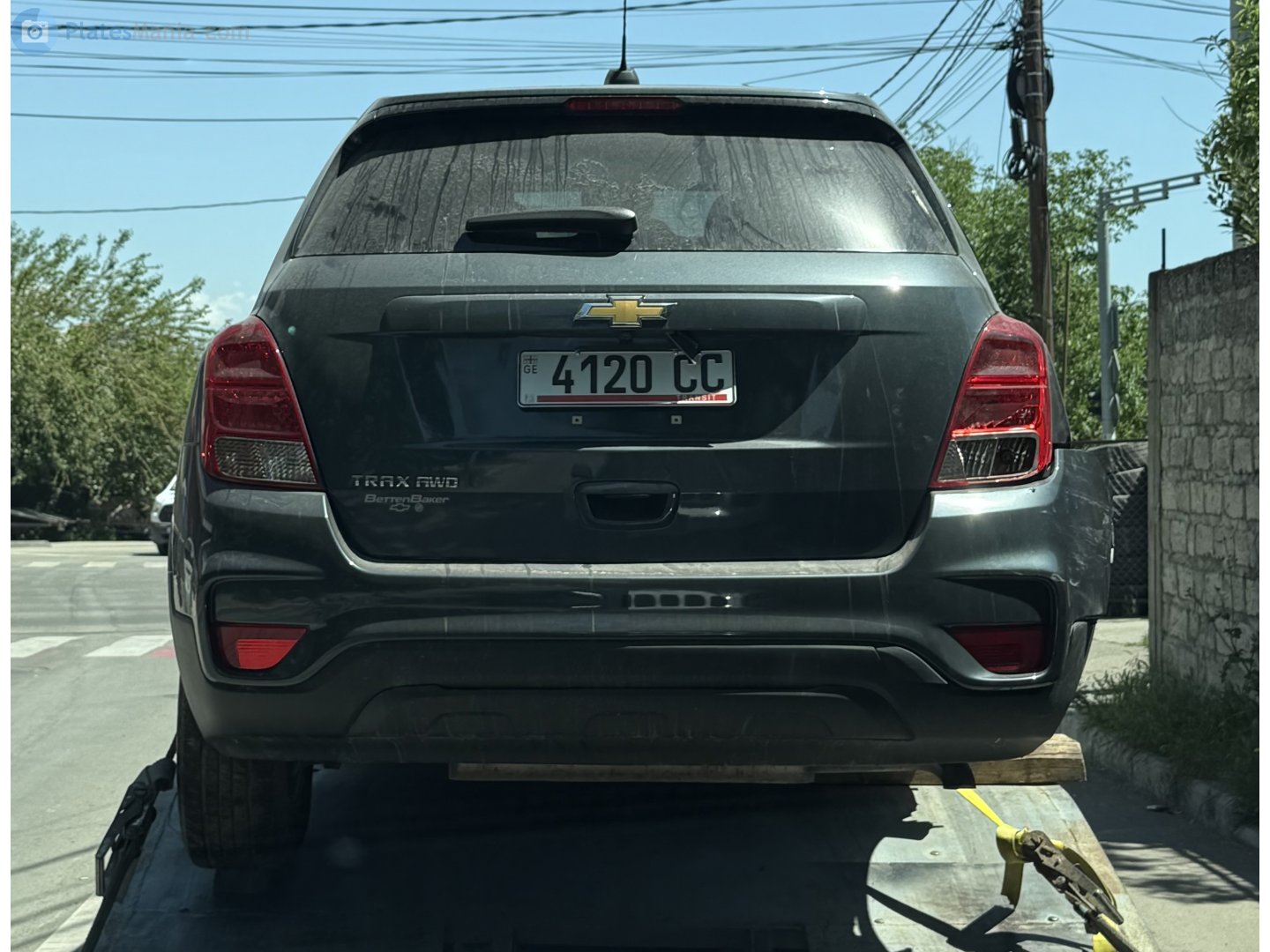 4120 CC, Chevrolet Trax 1st gen (U200), facelift, 2016–2022