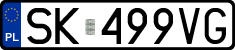License plates of Poland, Regular car plates