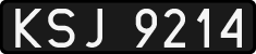 License plates of Poland, 1976 year system
