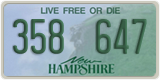New Hampshire, 123 456