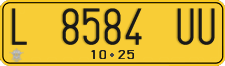License plate of Indonesia, Commercial vehicles