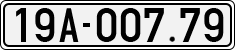 License plate of Vietnam, Cars