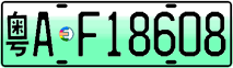 License plate of China, Electric vehicles