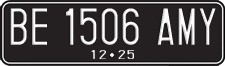 License plate of Indonesia, Regular plates