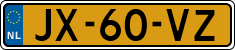 License plate of the Netherlands, Cars