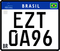 License plate of Brazil, Private owners (Mercosul)