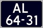 License plate of the Netherlands, Imported oldtimers (cars)