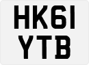 License plate of the United Kingdom, 2001 year system