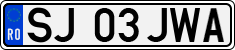 License plate of Romania, Regular plates