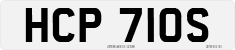 License plate of the United Kingdom, 1963 year system