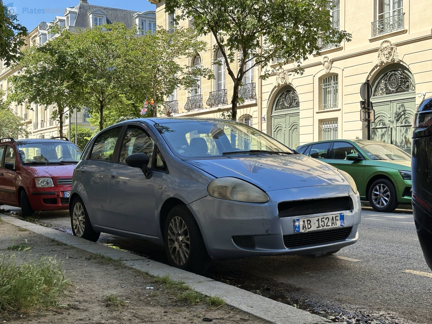 AB 152 AF, FIAT Punto 3rd gen (Grande) Punto 5-door Hatch (199/310), 2005–2012 (–2017 for IN-market)