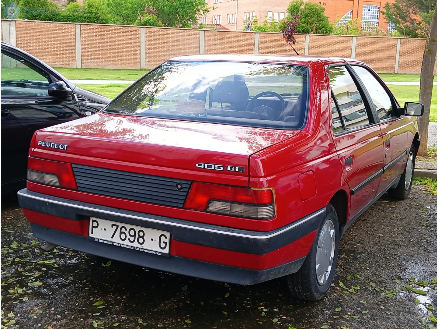 P 7698 G, Peugeot 405 1st gen Sedan (D6/D7), 1987–1996 (2019– for AZ-market)