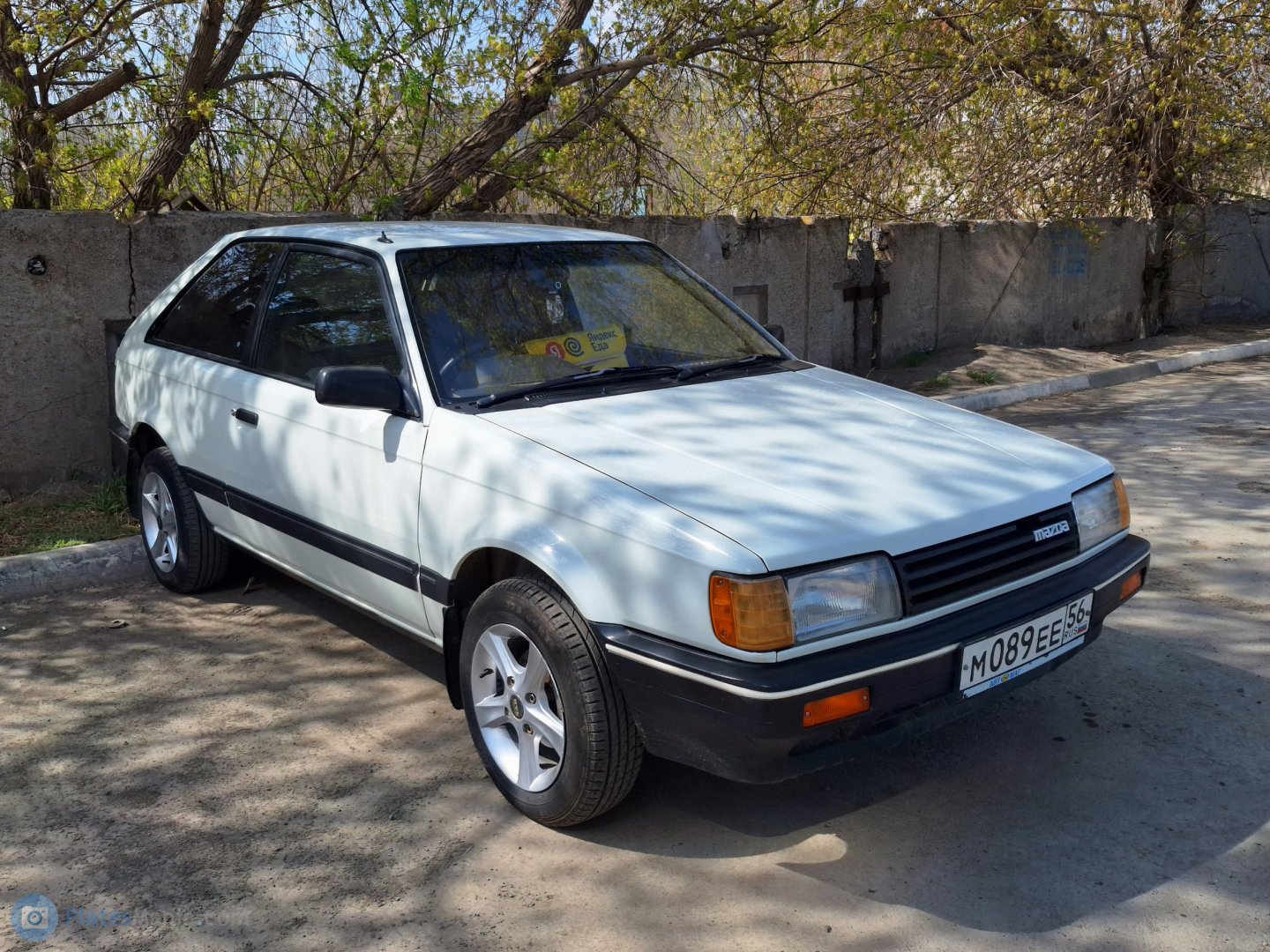 м 089 ее 56, Mazda Familia 5th gen 3-door Hatch (BF), 1985–1989