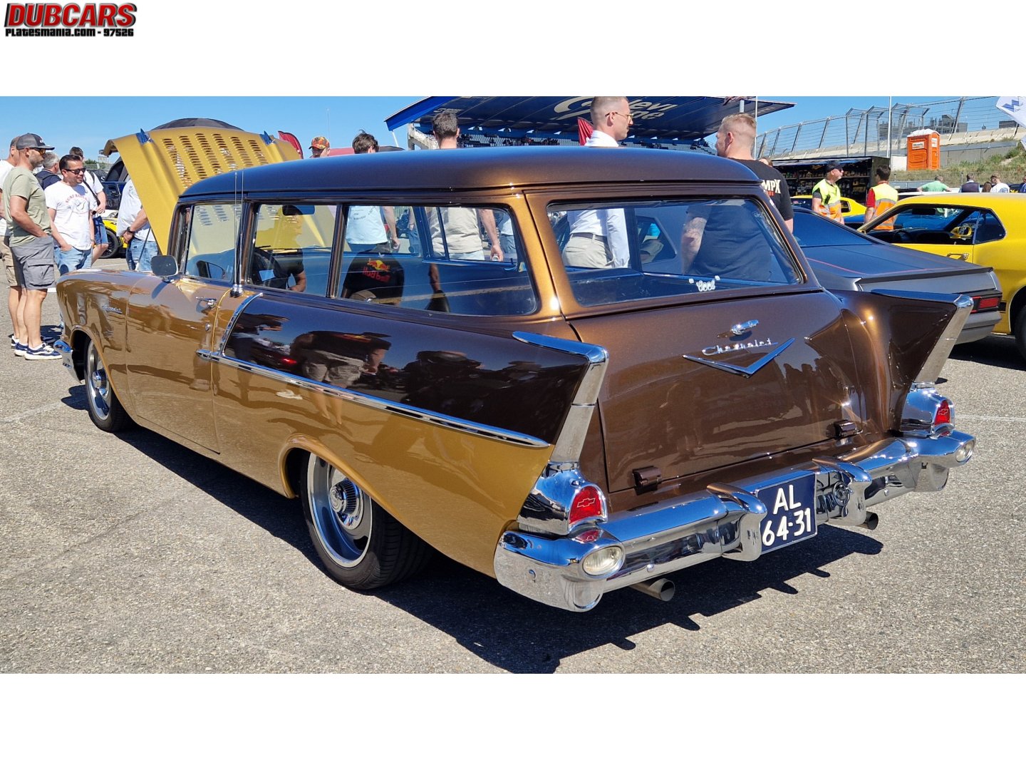 AL-64-31, Chevrolet 210 2nd gen 1957 3-door Station Wagon (2129-1063; A-body), 2nd facelift, 1956–1957