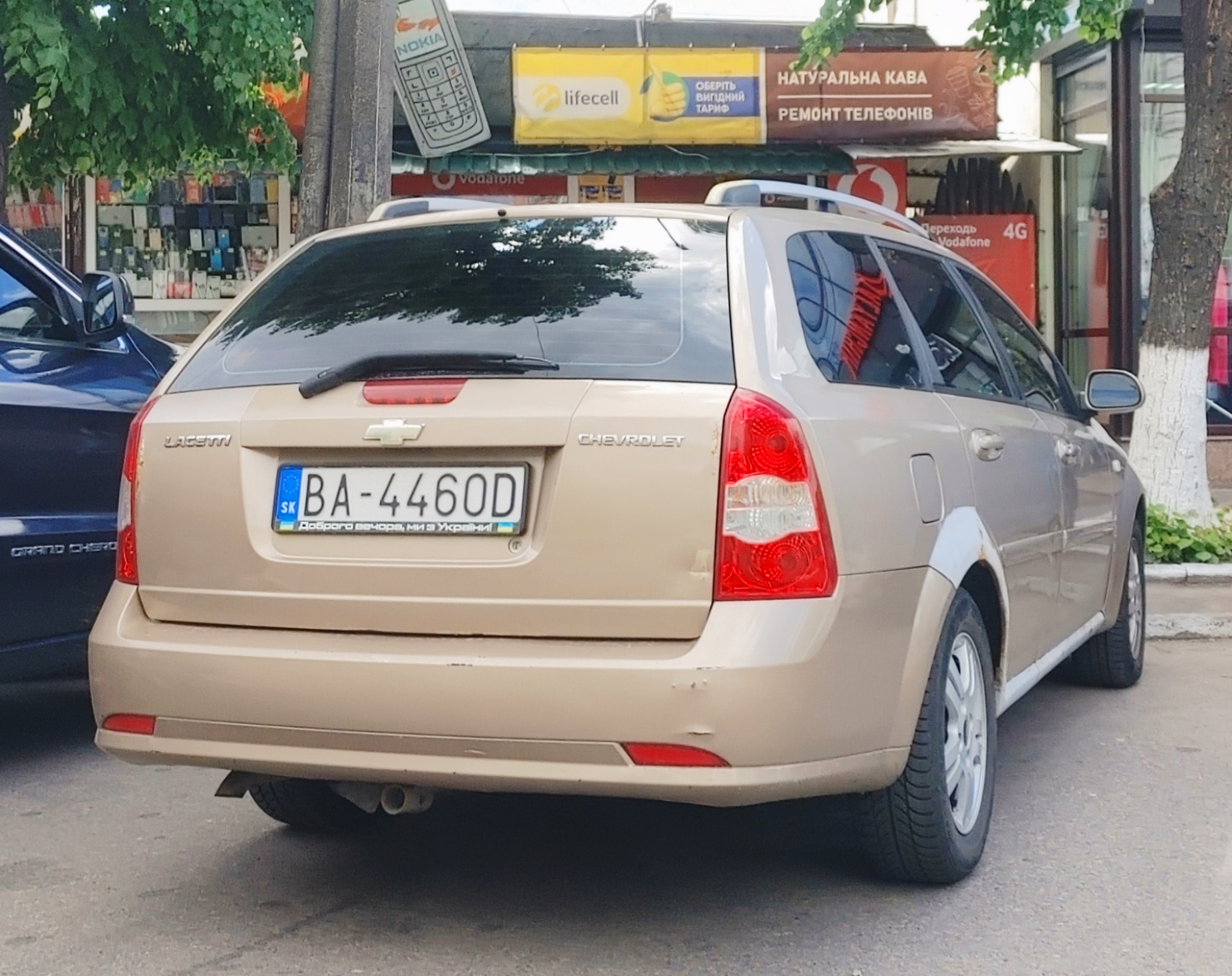 BA-446OD, Chevrolet Lacetti 1st gen Wagon (J200), 2004­–2013