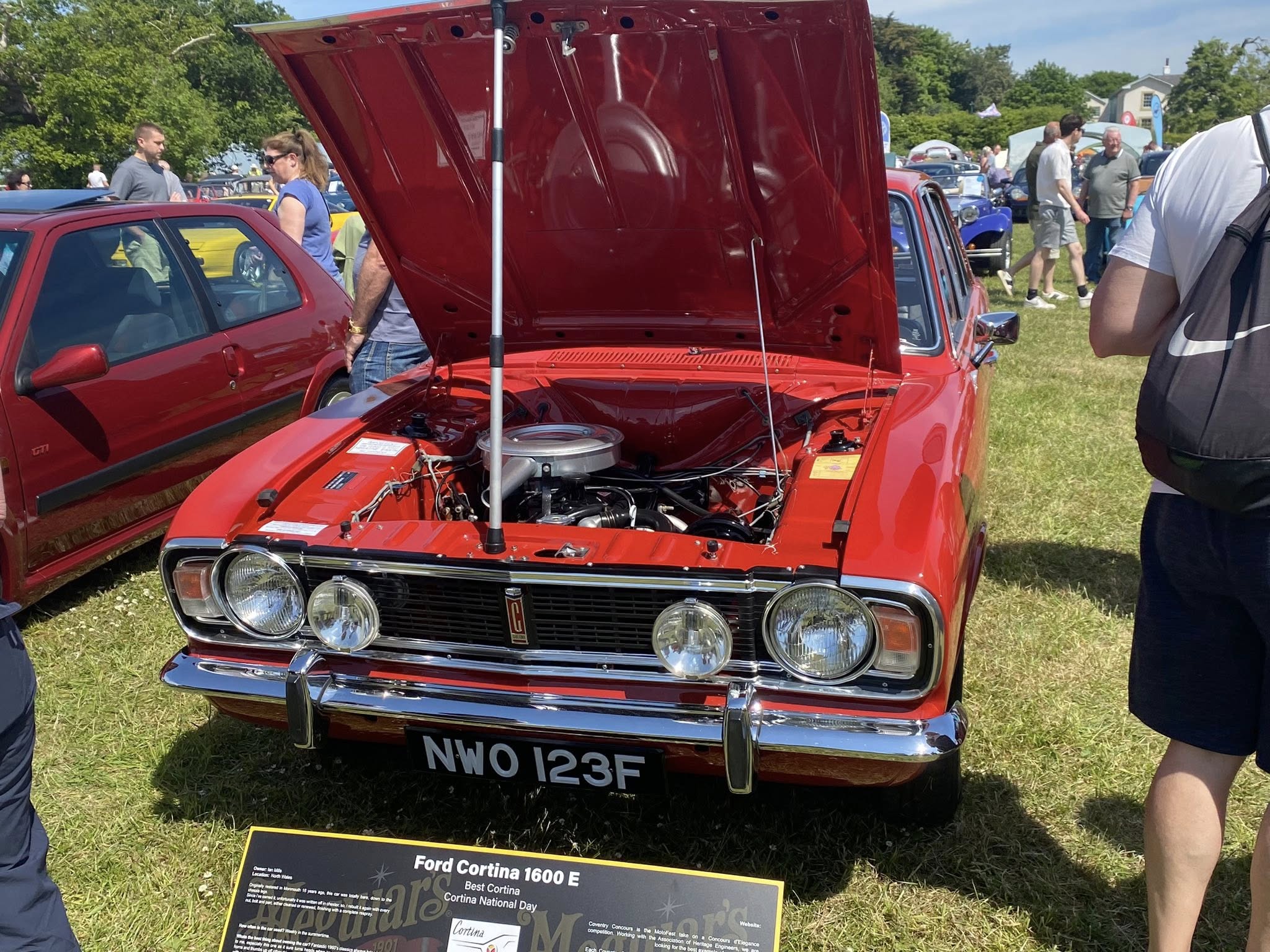 NWO123F, Ford Cortina 2nd gen 4-door Sedan (Mk2) 1966–1970