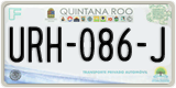 Quintana Roo, Cars (AAA-000-A)