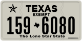 Texas, Exempt (123-4567)