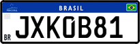 License plate of Brazil, Private owners (Mercosul)