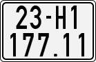 License plate of Vietnam, Motorcycles
