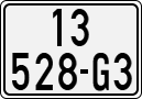 License plate of Vietnam, Motorcycles