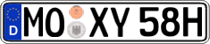 German license plate, Plates for oldtimers (type 