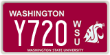 Washington, Specialty plates (X12X)
