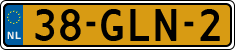 License plate of the Netherlands, Cars