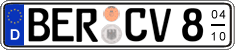 German license plate, Seasonal plates
