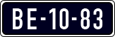 License plate of the Netherlands, Imported oldtimers (commercial vehicles)