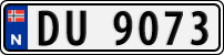 License plate of Norway, Trailers, motorcycles, special vehicles