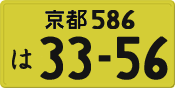 License plate of Japan, Private owners (Kei car)