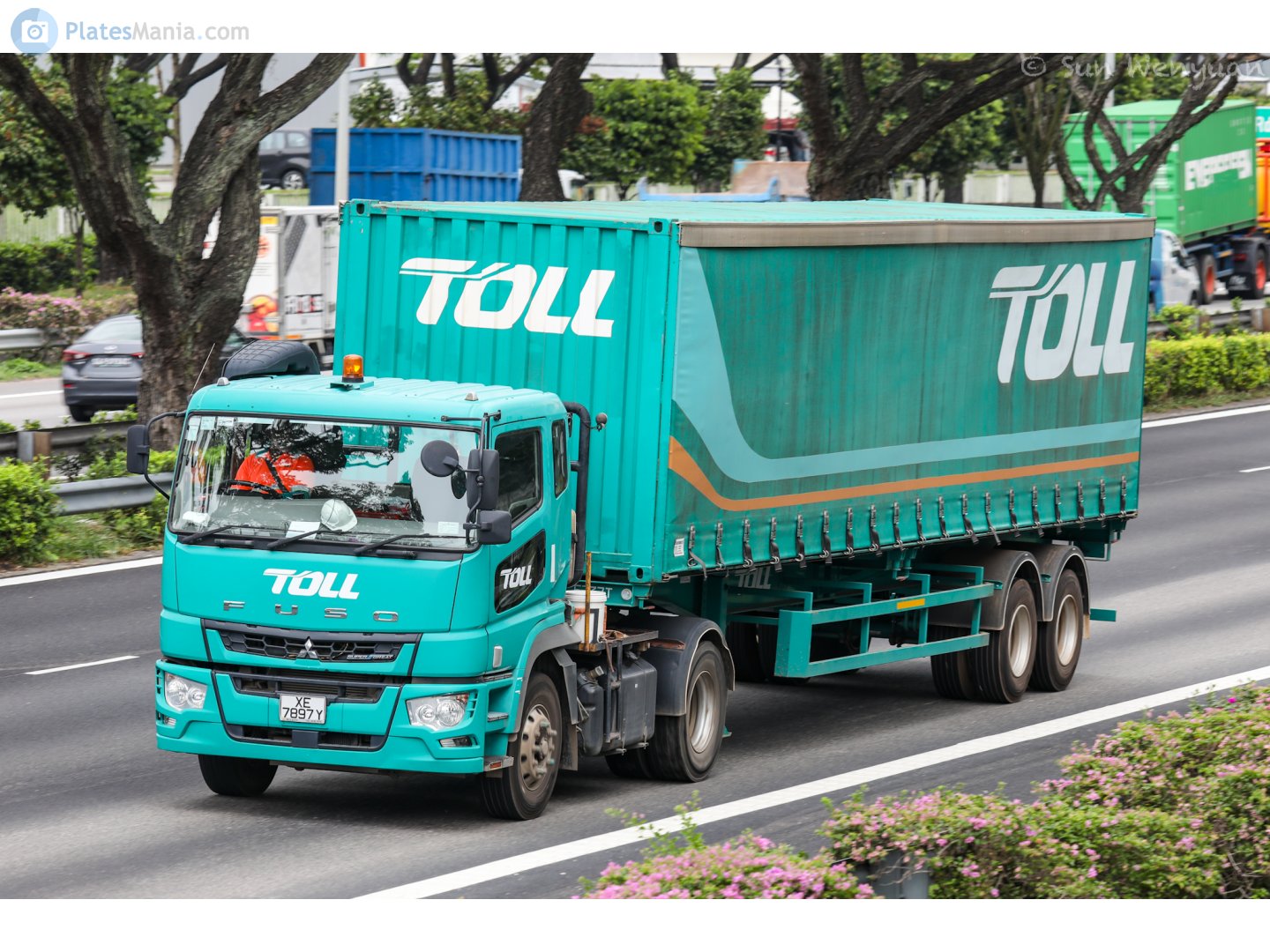 XE 7897 Y, Mitsubishi Fuso Super Great 2nd gen, 2017–