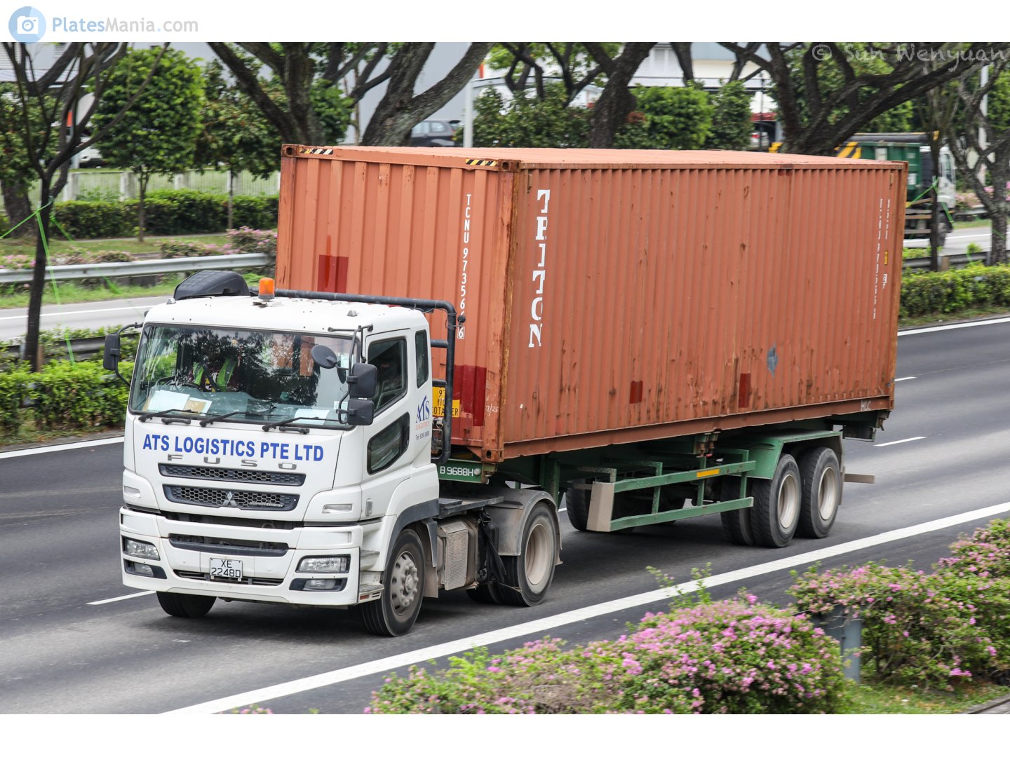 XE 2248 D, Mitsubishi Fuso Super Great 1st gen, facelift, 2007–2017