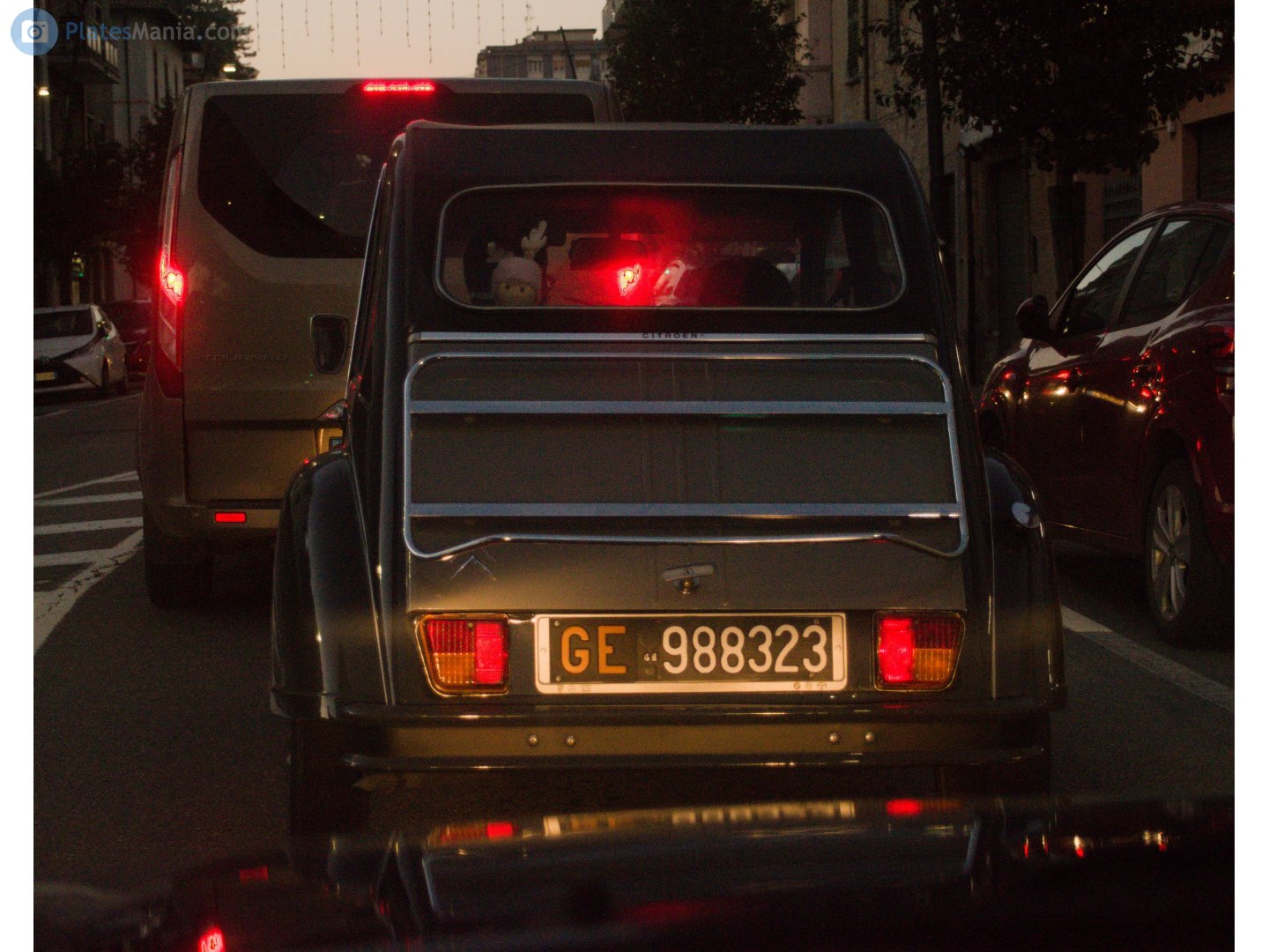 GE 988323, Citroёn 2CV 1st gen Sedan, 1949–1990