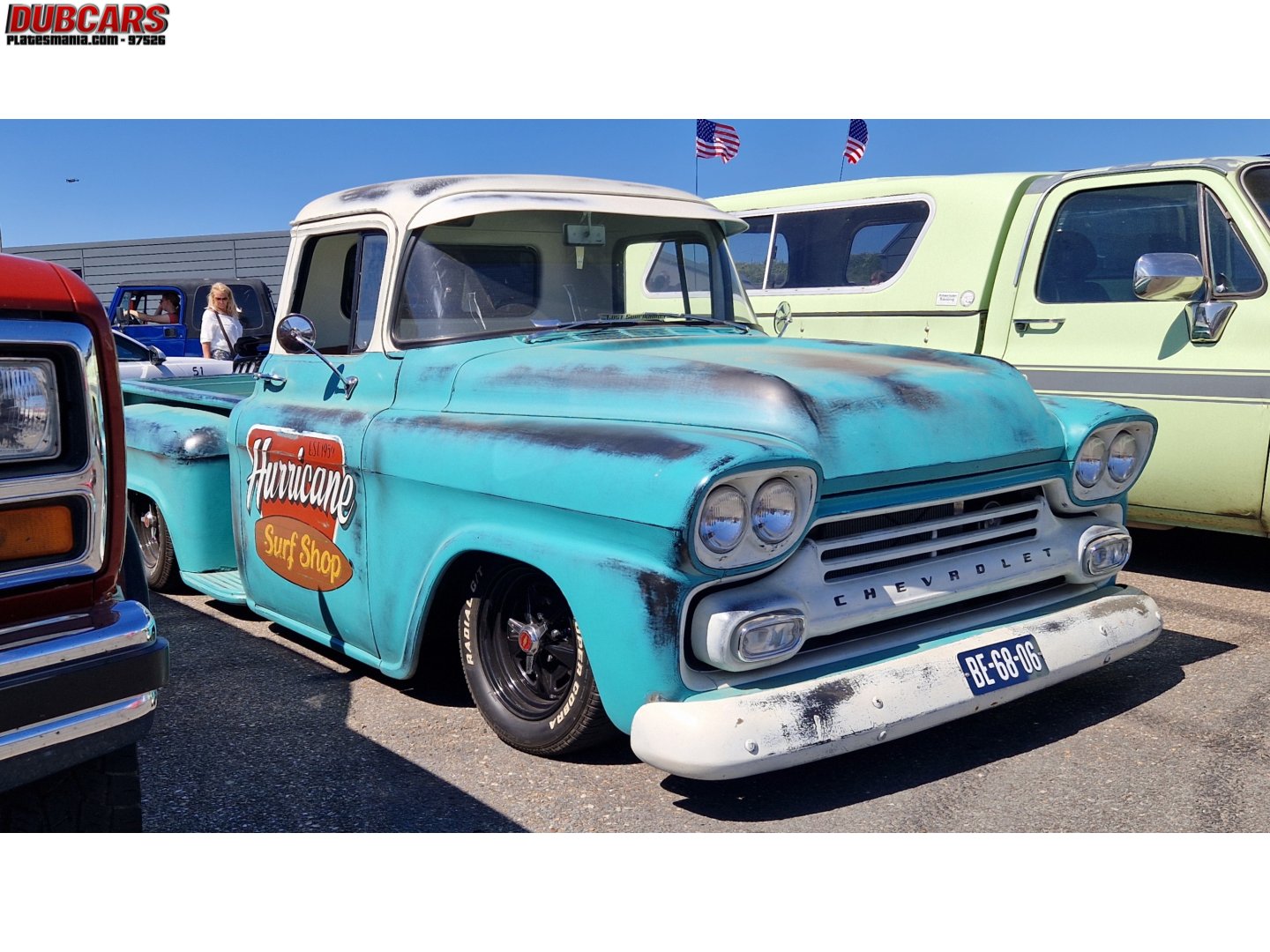 BE-68-06, Chevrolet Task Force Light-Duty Apache 30 Stepside Pickup (A-body), facelift, 1957–1959