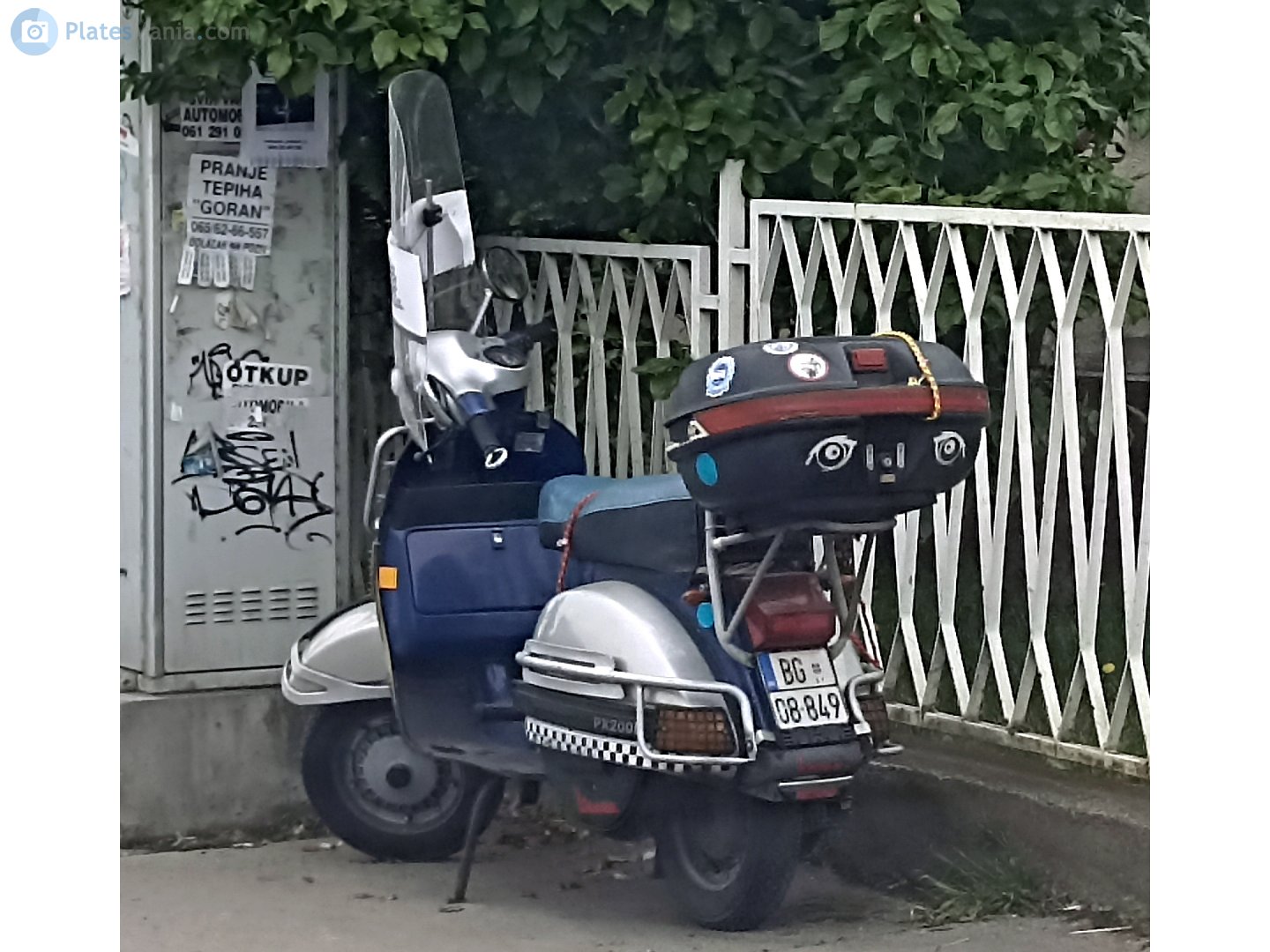 BG 08-849, Vespa P/PK/PL/PX PX 200, 1994–2007
