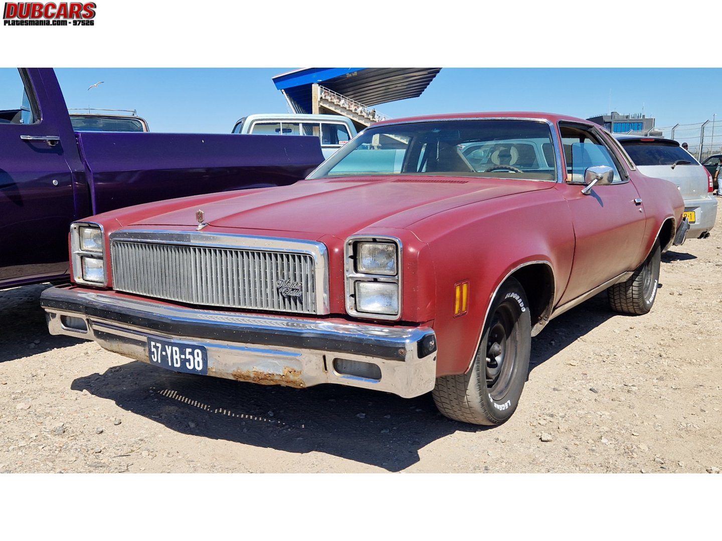 57-YB-58, Chevrolet Chevelle 3rd gen 1975 2-door Coupé (37; A-body), 2nd facelift, 1974–1975