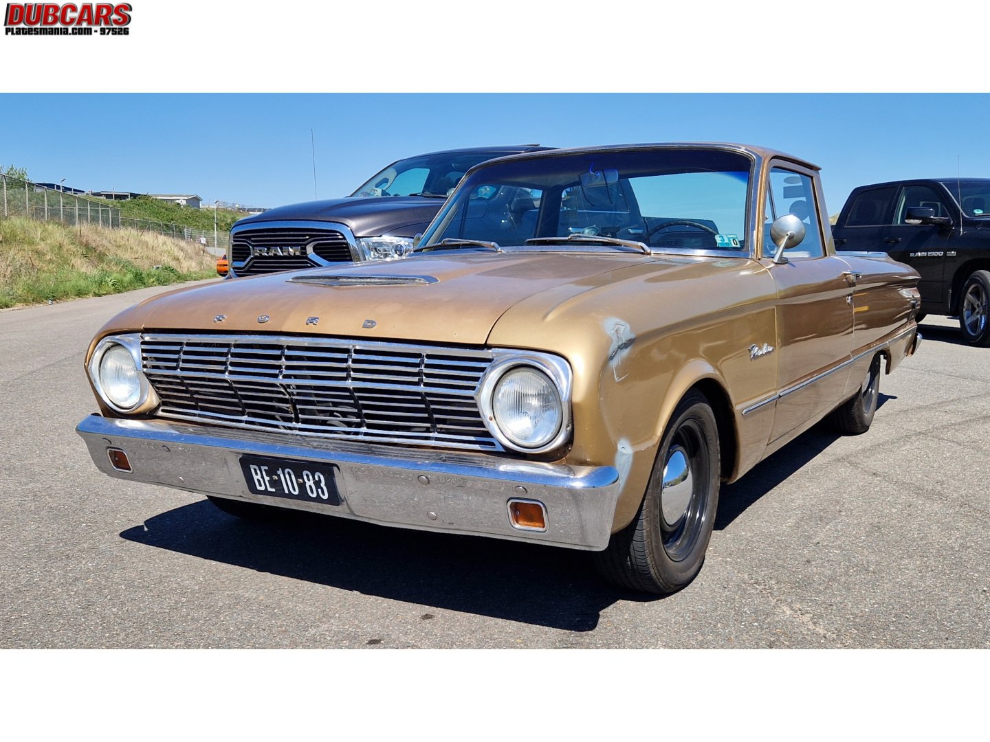 BE-10-83, Ford Ranchero 2nd gen (66; NA-market), 1st facelift, 1961–1963