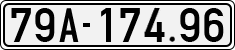 License plate of Vietnam, Cars