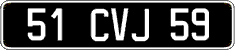 French license plate, FNI