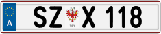 License plate of Austria, Vanity Plates
