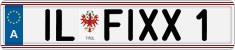 License plate of Austria, Vanity Plates