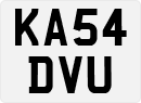 License plate of the United Kingdom, 2001 year system