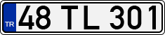 License plate of Turkey, Regular plates