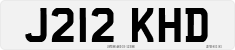 License plate of the United Kingdom, 1983 year system